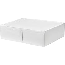 【新品　未使用】IKEA スクッブ Lサイズ　グレー 4個セット SKUBB スクッブ 収納ケース, ダークグレー, 69x55x19 cm - IKEA